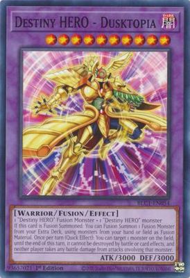 Destiny HERO - Dusktopia - BLC1-EN054 - Common 1st Edition Battles of Legend: Chapter 1 1st Edition Singles