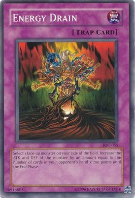 Energy Drain - IOC-055 - Common Unlimited Invasion of Chaos [IOC] Unlimited Singles