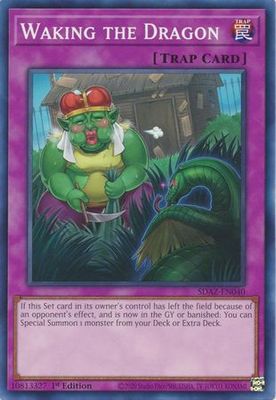 Waking the Dragon - SDAZ-EN040 - Common 1st Edition Structure Deck: Albaz Strike 1st Edition Singles