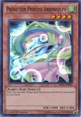 Prediction Princess Arrowsylph - DRL2-EN033 - Super Rare 1st Edition Dragons of Legend 2 1st Edition Singles