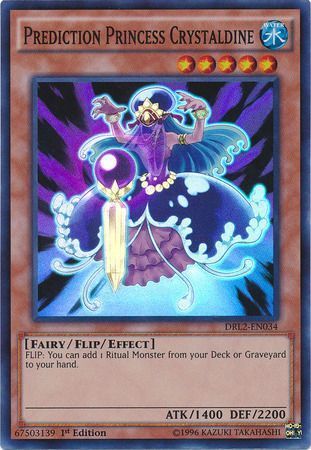 Prediction Princess Crystaldine - DRL2-EN034 - Super Rare 1st Edition Dragons of Legend 2 1st Edition Singles (portugues)