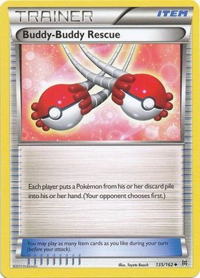 Buddy-Buddy Rescue - 135/162 - Uncommon XY: Breakthrough Singles