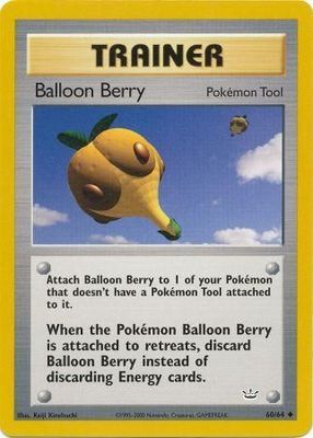 Balloon Berry - 60/64 - Uncommon Unlimited Neo Revelation Unlimited Singles