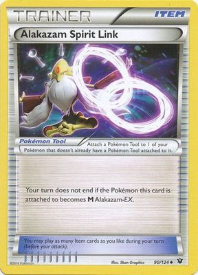 Alakazam Spirit Link - 90/124 - Uncommon XY: Fates Collide Singles