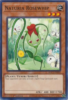 GA Naturia Rosewhip - HAC1-EN099 - Common 1st Edition Hidden Arsenal: Chapter 1 1st Edition Singles