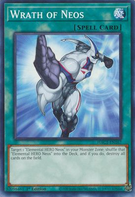 GA Wrath of Neos - HAC1-EN167 - Common 1st Edition Hidden Arsenal: Chapter 1 1st Edition Singles