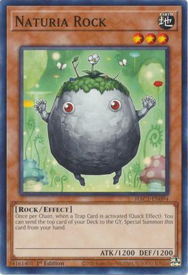 GA Naturia Rock - HAC1-EN094 - Common 1st Edition Hidden Arsenal: Chapter 1 1st Edition Singles