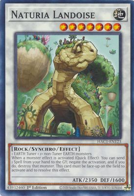 GA Naturia Landoise - HAC1-EN123 - Common 1st Edition Hidden Arsenal: Chapter 1 1st Edition Singles