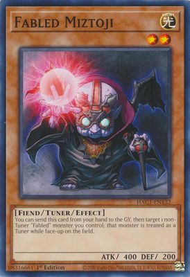 GA Fabled Miztoji - HAC1-EN132 - Common 1st Edition Hidden Arsenal: Chapter 1 1st Edition Singles