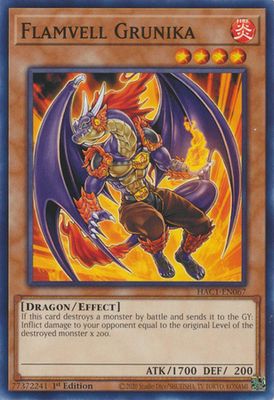 GA Flamvell Grunika - HAC1-EN067 - Common 1st Edition Hidden Arsenal: Chapter 1 1st Edition Singles