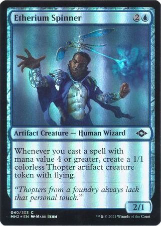 Etherium Spinner 040/303 - Foil Modern Horizons 2 Foil Singles
