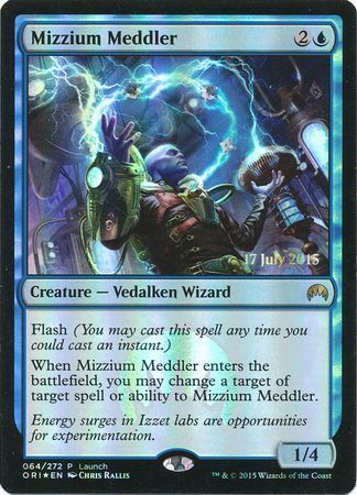 Mizzium Meddler - ORI Launch Promo Magic: The Gathering Promo Cards (Español)