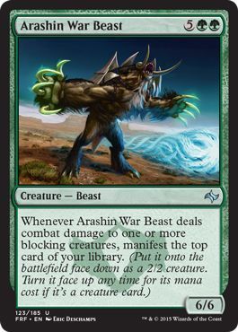 Arashin War Beast 123/185 Fate Reforged Singles