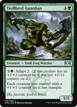 Trollbred Guardian 148/259 Ravnica Allegiance Singles