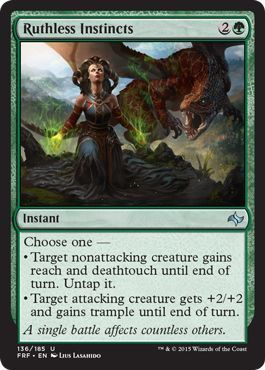 Ruthless Instincts 136/185 - Fate Reforged Singles