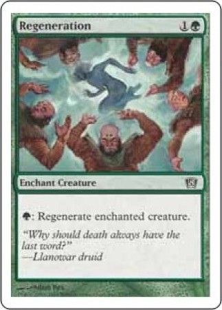 Regeneration MTG 8th Edition Singles