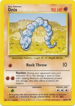 SH Onix - 56/102 - Common Unlimited Base Set Unlimited Singles