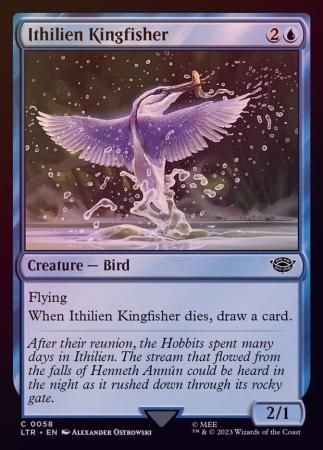 Ithilien Kingfisher 0058 - Foil The Lord of the Rings: Tales of Middle-Earth Foil Singles