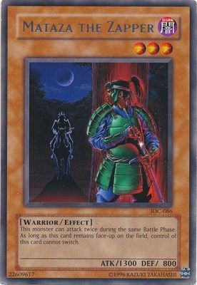 GA Mataza the Zapper - IOC-086 - Rare Unlimited Invasion of Chaos [IOC] Unlimited Singles