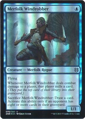 Merfolk Windrobber 070/280 - Foil Zendikar Rising Foil Singles