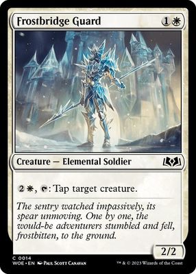 Frostbridge Guard - Wilds of Eldraine (Foil) Wilds of Eldraine