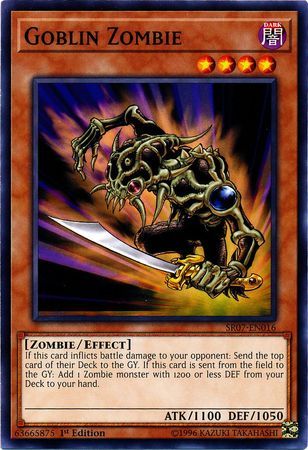 GA Goblin Zombie - SR07-EN016 - Common 1st Edition Structure Deck: Zombie Horde Singles
