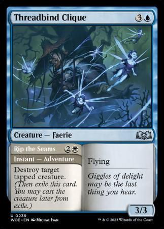 Threadbind Clique 0239 Wilds of Eldraine Singles