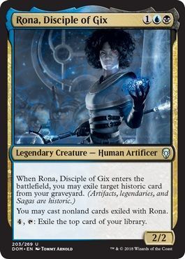 Rona, Disciple of Gix 203/269 - Dominaria Singles