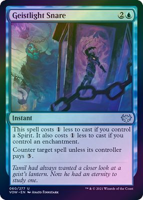 Geistlight Snare 060/277 - Foil Innistrad: Crimson Vow Foil Singles (Español)