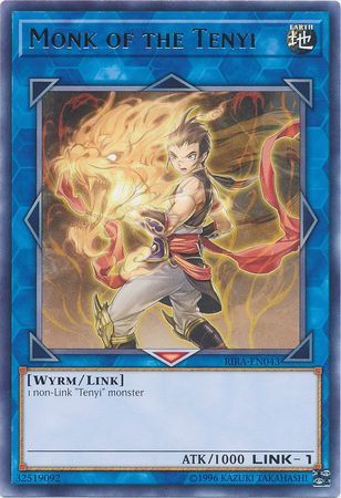 (Membresia) Monk of the Tenyi - RIRA-EN043 - Rare Unlimited Rising Rampage [RIRA] Unlimited Singles