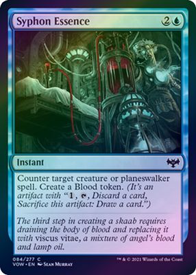 Syphon Essence 084/277 - Foil Innistrad: Crimson Vow Foil Singles