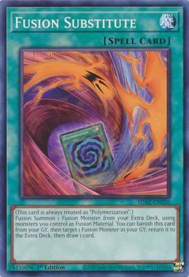 Fusion Substitute - SDAZ-EN026 - Common 1st Edition Structure Deck: Albaz Strike 1st Edition Singles