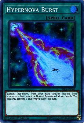 Hypernova Burst - RIRA-EN063 - Super Rare 1st Edition Rising Rampage [RIRA] 1st Edition Singles (espanol)