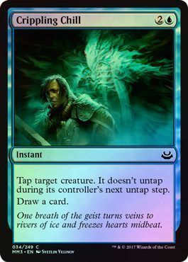 Crippling Chill 034/249 - Foil Modern Masters 2017 Foil Singles