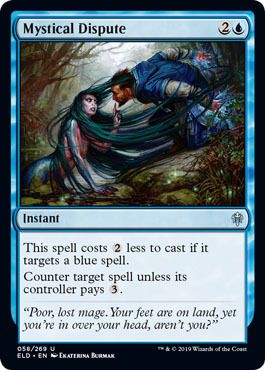 Mystical Dispute 058/269 Throne of Eldraine Singles (Español)