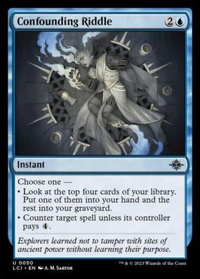 Confounding Riddle 0050 -  The Lost Caverns of Ixalan Singles (Español)
