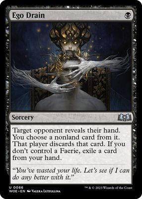 Ego Drain - Wilds of Eldraine (WOE) Wilds of Eldraine