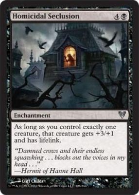 Homicidal Seclusion Avacyn Restored Singles