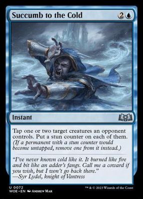 Succumb to the Cold 0072 Wilds of Eldraine Singles
