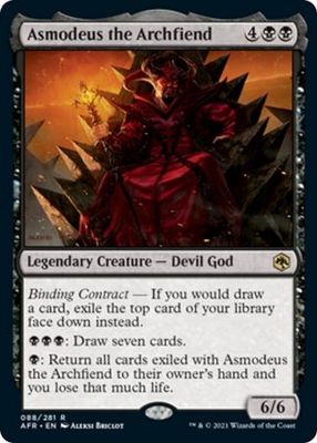 Asmodeus the Archfiend 088/281 Adventures in the Forgotten Realms Singles