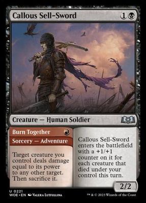 Callous Sell-Sword 0221 - Wilds of Eldraine Singles (Español)