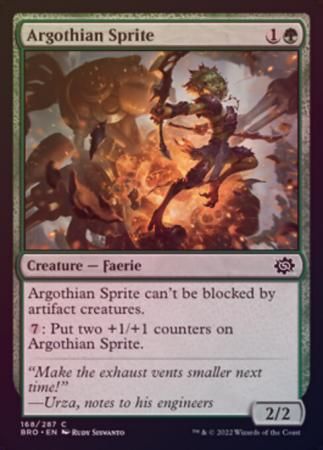 Argothian Sprite 168/287 - Foil The Brothers&#39; War Foil Singles