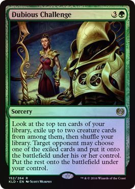 Dubious Challenge 152/264 - Foil Kaladesh Foil Singles