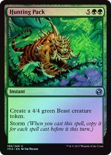 Hunting Pack 168/249 - Foil Iconic Masters Foil Singles