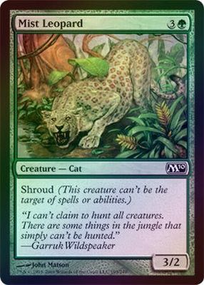 Mist Leopard 193/249 - Foil Magic 2010 (M10) Foil Singles