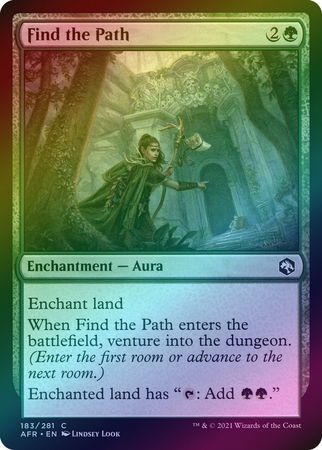 Find the Path 183/281 - Foil Adventures in the Forgotten Realms Foil Singles