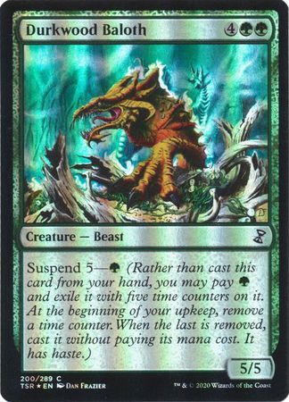 Durkwood Baloth 200/289 - Foil Time Spiral Remastered Foil Singles