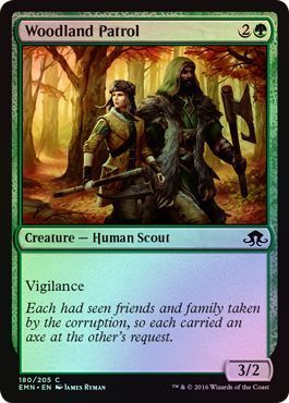 Woodland Patrol 180/205 - Foil Eldritch Moon Foil Singles