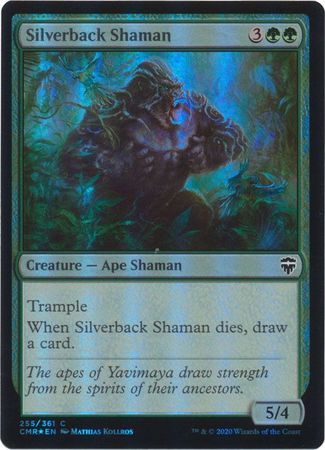 Silverback Shaman 255/361 - Foil Commander Legends Foil Singles