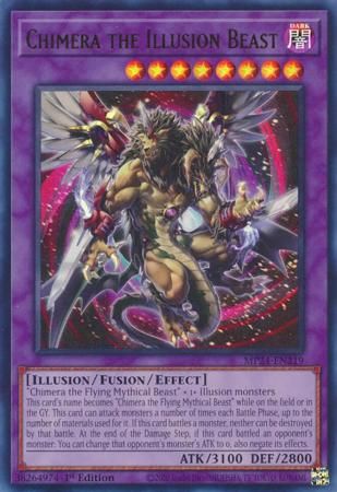 SH Chimera the Illusion Beast - MP24-EN219 - Ultra Rare 1st Edition Mega Tin 2024 Dueling Mirrors Singles